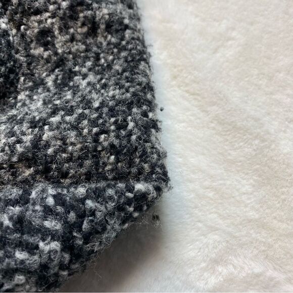 Johnston & Murphy Wool Blend Black Gray White Coat Size Small - Picture 10 of 13